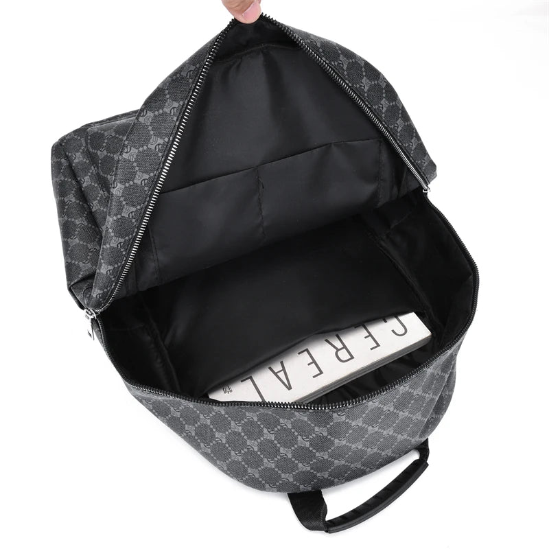 Luxury Women Backpack Bags Multifunction Leather Backpacks for Female Mochila Designer School Shoulder Bag Designer Men Backpack