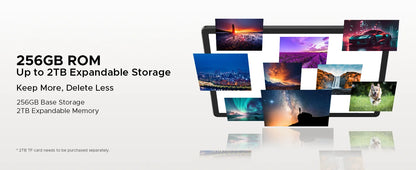 DOOGEE Tab E3 Pro 2 in 1 Tablet PC Gemini AI 13'' IPS Display 8GB 256GB 11000mAh Battery Android 15 High Quality Quad Speakers