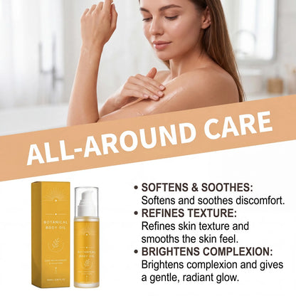 Body Oil Deep Nourishment Moisturizing  Oil Smooth Skin All Season Body Care Non Greasy Fast Absorbing Daily Hydration 100ml
