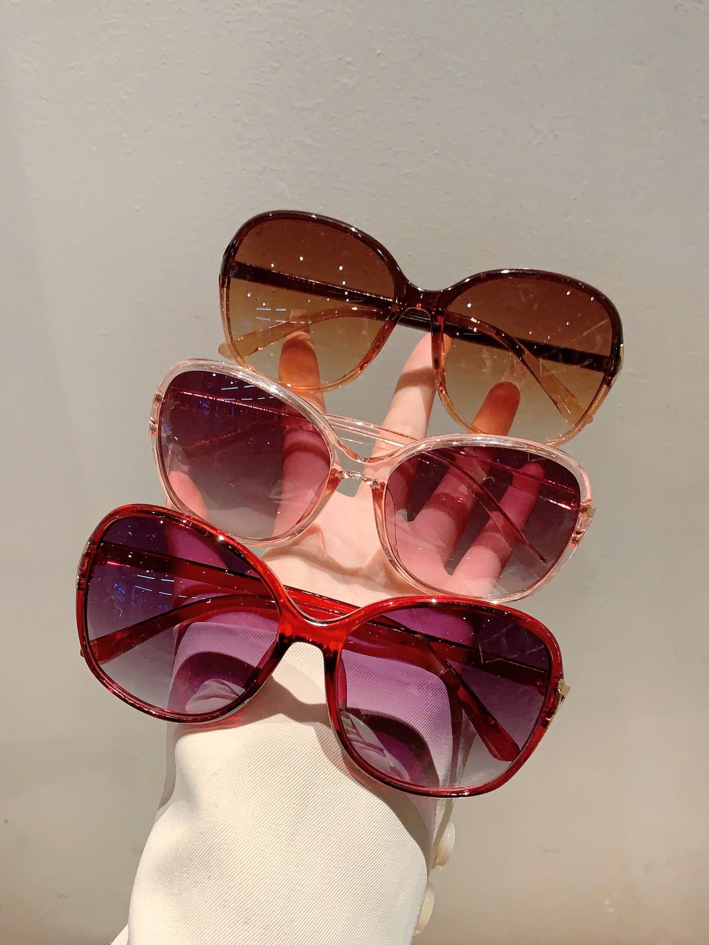 KAMMPT Trendy Blue Decoration Shades Origin Brand Driving Beach Sunglasses Fashion Square Design Sun Glasses for Women's