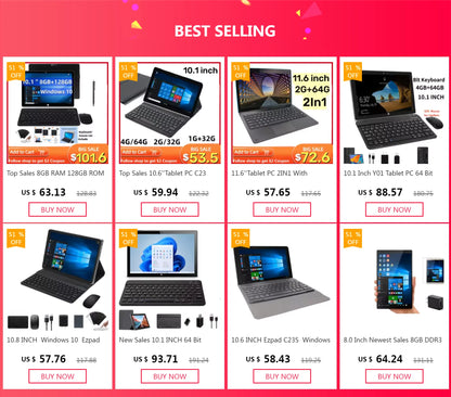 8.0 Inch Newest Sales 8GB DDR3 RAM 128GB eMMC 64 Bit Onda Windows 10 Tablet PC Z8300 CPU 1280*800 Pixel Dual Camera Quad  Core