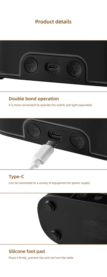 Air Aroma Humidifier USB Desktop Flame Humidifier for Home Mini Air Humidifier Fragrance Essential Oil Diffuser with Night Light