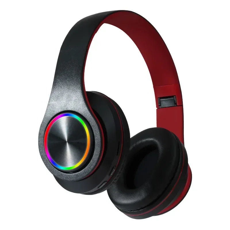 Wireless Headphones Foldable Bluetooth Headsets  With Mic Stereo Earphone Support TF Card FM For Xiaomi Iphone Sumsamg Phone