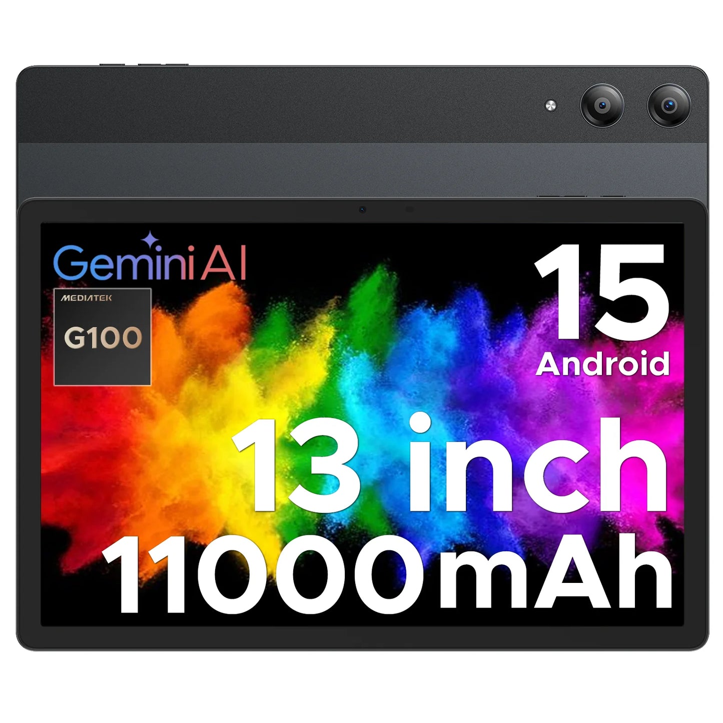 DOOGEE Tab E3 Pro 2 in 1 Tablet PC Gemini AI 13'' IPS Display 8GB 256GB 11000mAh Battery Android 15 High Quality Quad Speakers