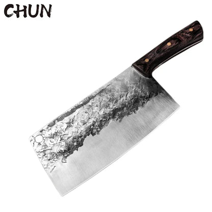 5CR15 Handmade Chopping Cleaver Butcher Knife High Carbon Steel Kitchen Chef Knife Sets Forged Blade Cooking Knives Set Cleaver
