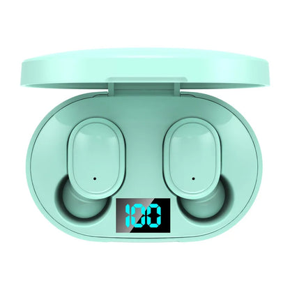 Wireless Earphones LED Digital Display Bluetooth Headset Noise Cancelling Sports Headphones Universal Phones Bluetooth Earbuds