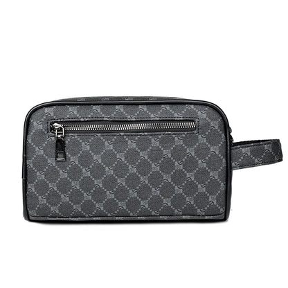 Business Men's Clutch Bag High Quality Printing Leather Handbag Phone Purse Fashion Clutches Luxury Men Birthday Gift Clutch Bag