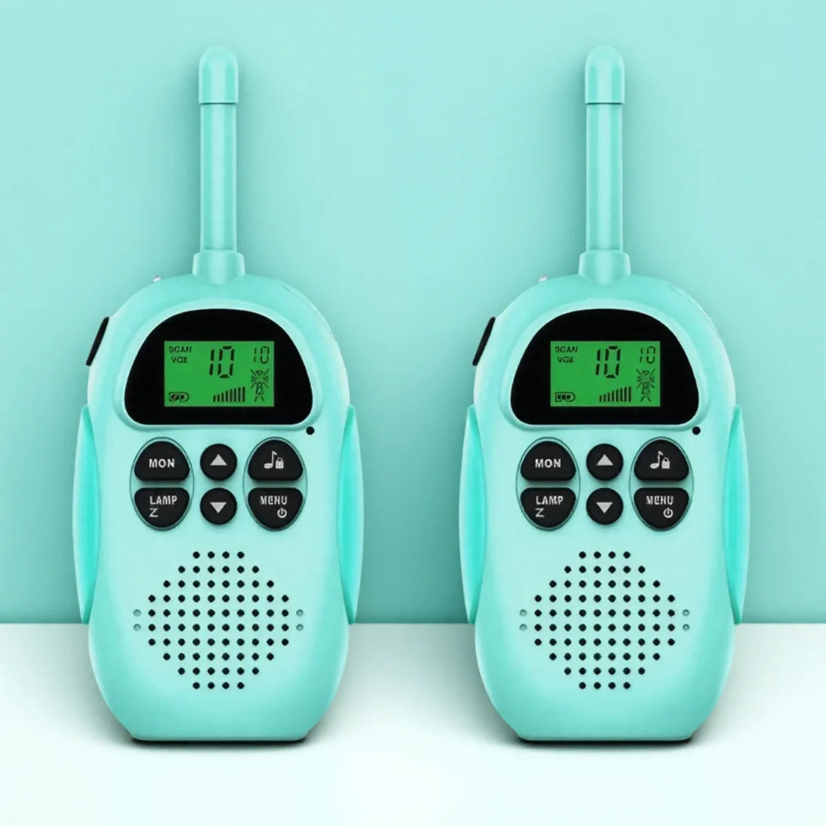 2 Pcs Walkie Talkies for Kids Toys Rechargeable Battery Walkie Talky 22 Channels 2 Way Radio 3KM Long Range for Children Gifts
