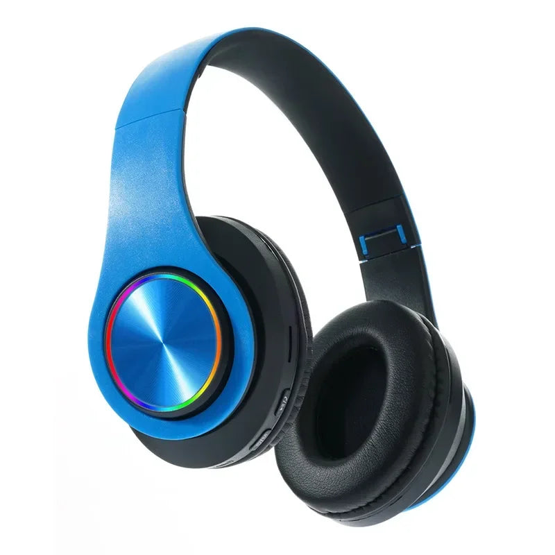 Wireless Headphones Foldable Bluetooth Headsets  With Mic Stereo Earphone Support TF Card FM For Xiaomi Iphone Sumsamg Phone