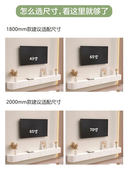 Wall Moun Rustic Tv Stands Modern Nordic Beauty Trendy Tv Stands Premium French Meuble Tv Suspendu Furniture For Living Room