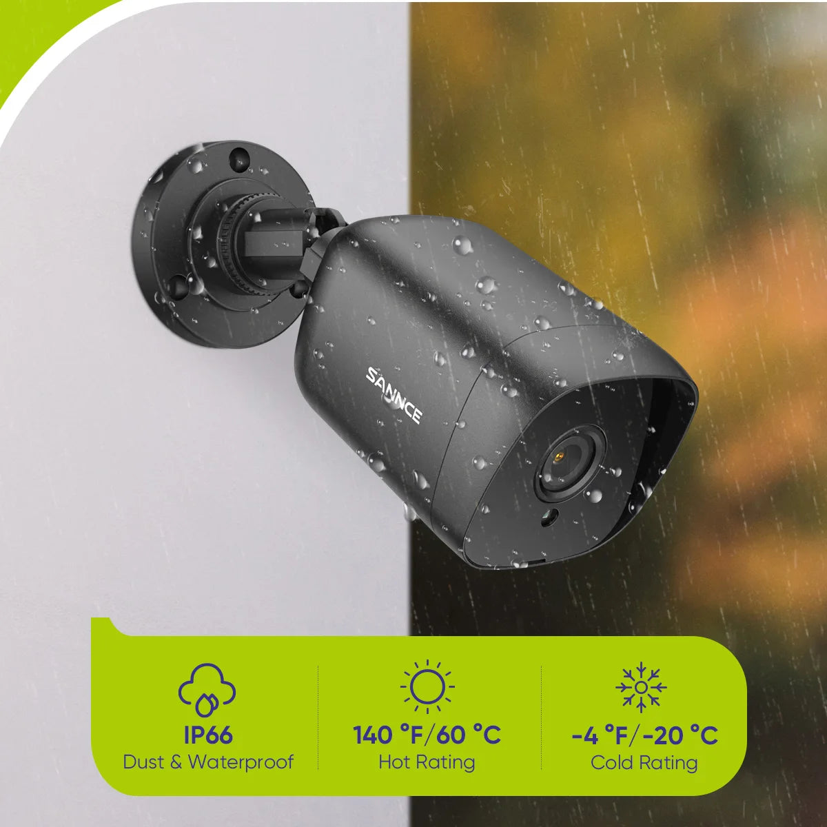 SANNCE 4CH DVR CCTV System 2PCS/4PCS 2MP IR Outdoor Security Cameras 1080P TVI CCTV DVR 1280TVL Surveillance Kit