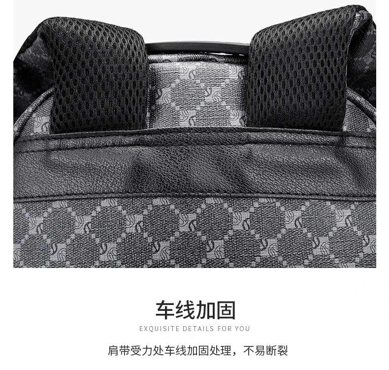 Luxury Women Backpack Bags Multifunction Leather Backpacks for Female Mochila Designer School Shoulder Bag Designer Men Backpack