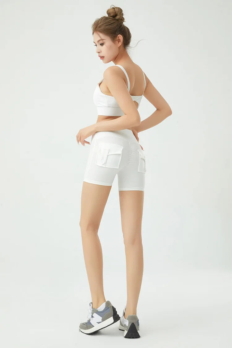 Peach Butt Fitness Shorts Women&