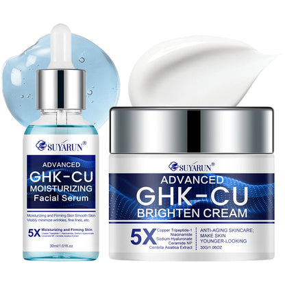 Suyarun GHK Cu Cream And Serum Anti Aging Facial Moisturizer For Women