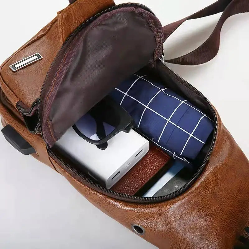 1 Piece Men's Multi-functional Chest Bag