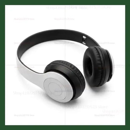 Wireless Bluetooth Headphones Head Mounted P47 Foldable Bass Sport Earphones Universal for Mobile Computer PC Gaming Running Gym