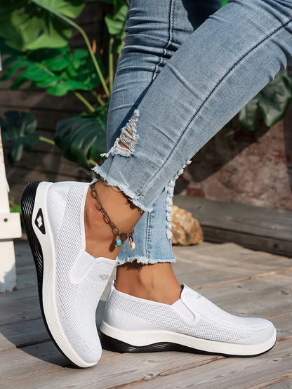 Women's shoes, casual shoes for ladies, with breathable mesh, not tiring to the feet, light and comfortable casual shoes