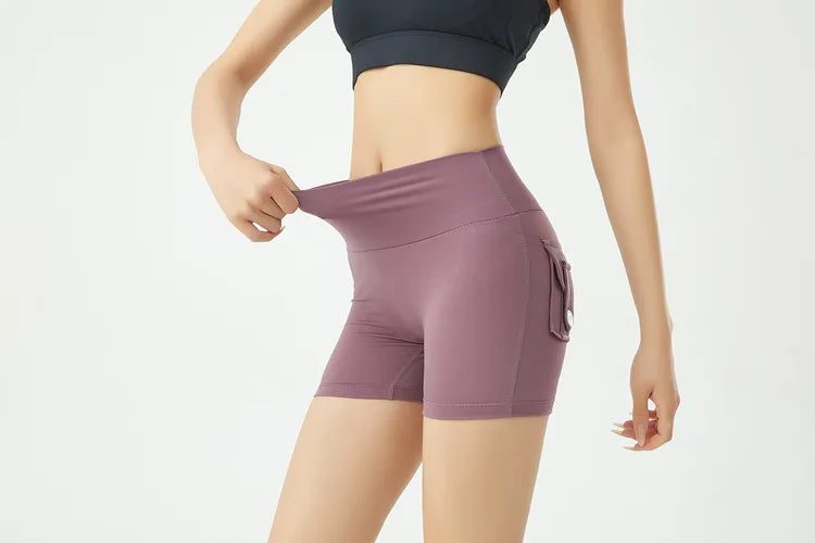 Peach Butt Fitness Shorts Women&