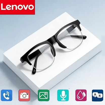 Lenovo AI Smart Glasses AI Translation HD Hands-Free Calling  AI Chat Logging Music Playback 8K Smart Sunglasses 2026 New