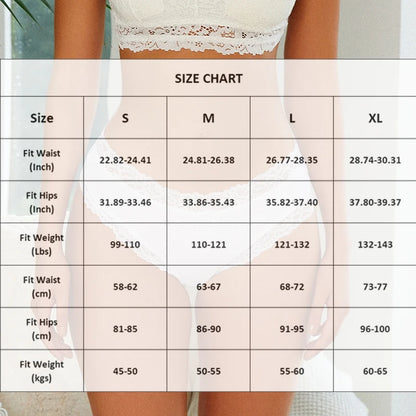 FINETOO 5PCS Sexy Lace Cotton Panties Women Brazilian Panties Ladies Sexy Low Waist Elastic T-Back Bikini Solid Soft Lingerie