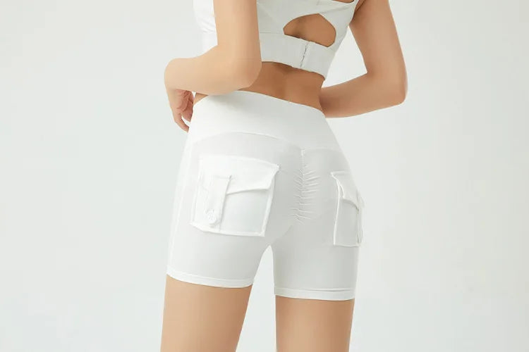 Peach Butt Fitness Shorts Women&