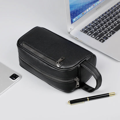 Business Men's Clutch Bag High Quality Printing Leather Handbag Phone Purse Fashion Clutches Luxury Men Birthday Gift Clutch Bag
