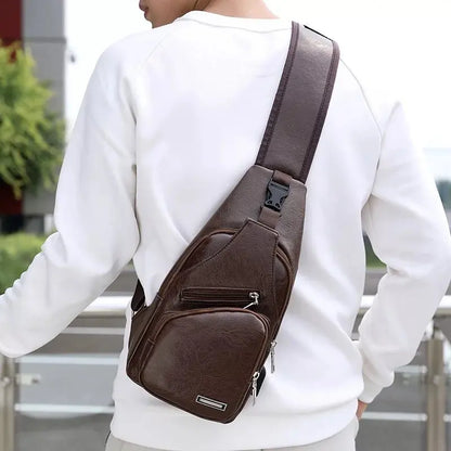 1 Piece Men's Multi-functional Chest Bag