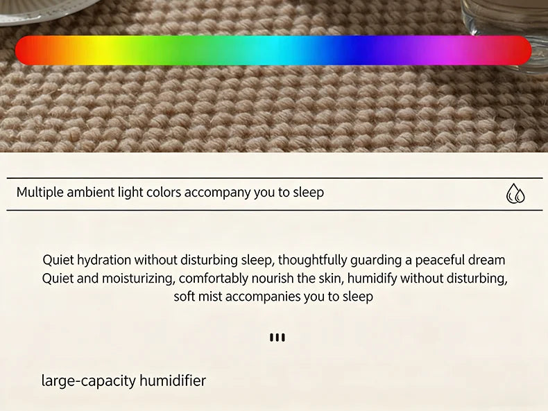 4L Large Capacity Air Humidifier with Remote Control Timer Plant Mist Aroma Diffuser for Home Office - Humidifier