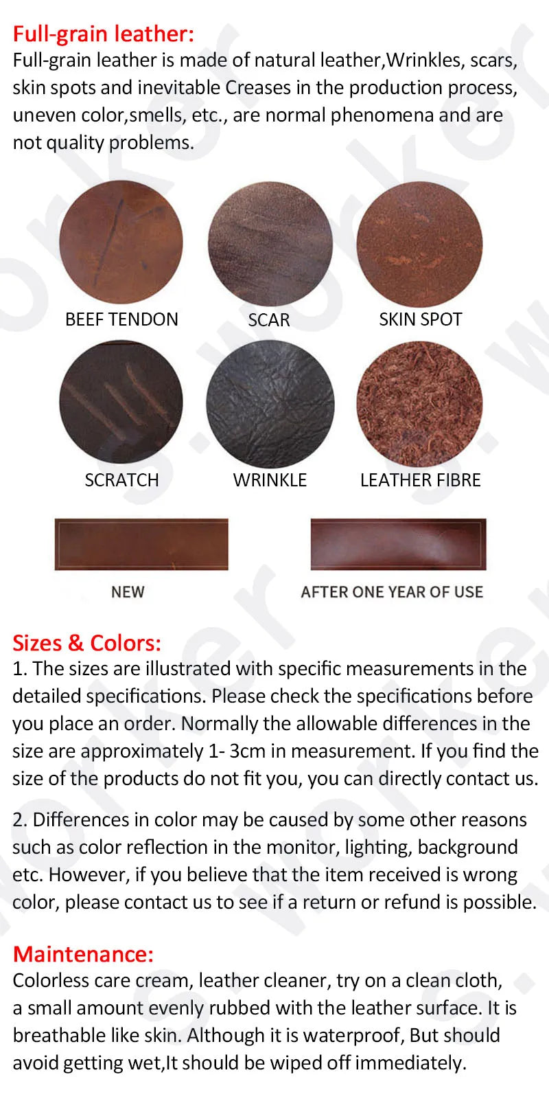 Genuine Leather Men&