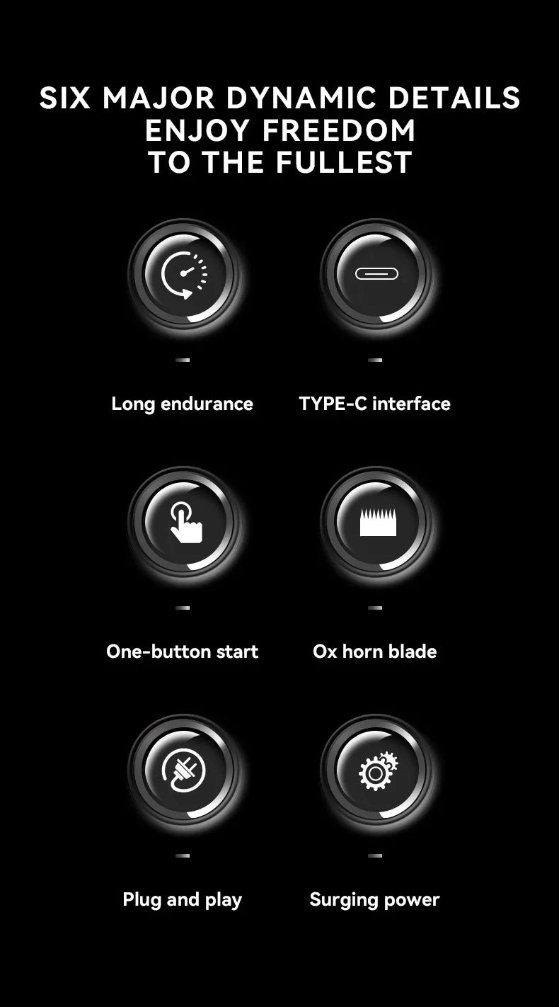 Kemei 2293 Professional Hair Beard Trimmer Men Barber Rechargeable Finish Hair Cutting Machine Zero Gapped Cordless Hair Clipper