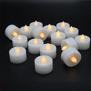 Flameless Led Candles Battery Operated Tea Lights Naturally Flickering