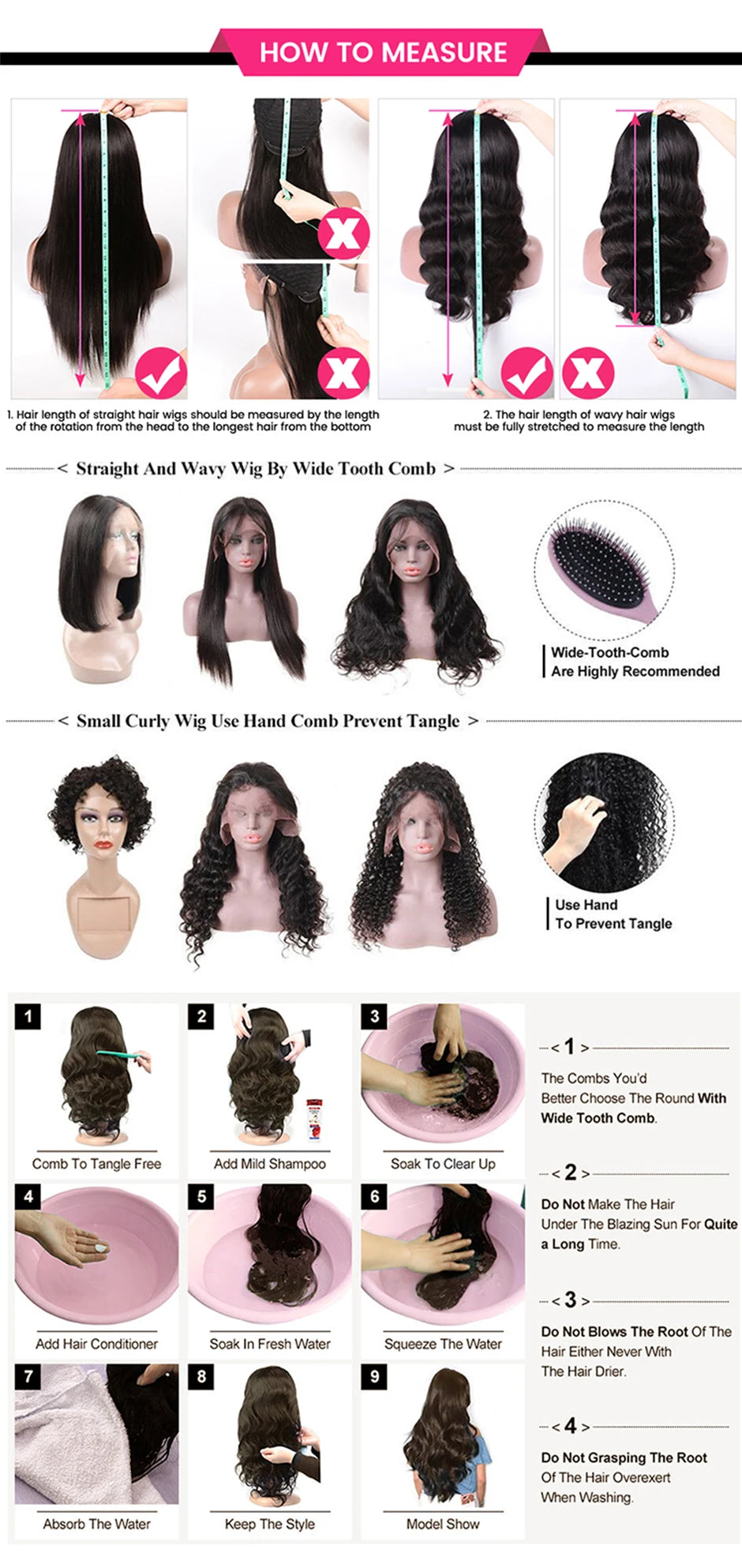 30 40 inch 250% 13x6 HD Lace Frontal Wig for Women 13x4 Front Deep Wave Kinky Curly Human Hair Dark Black Glueless Pre Plucked