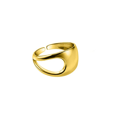 Trustdavis Authentic 925 Sterling Silver Fashion Sweet Double Layer Opening Ring For Women Wedding Party Fine Jewelry DA2247
