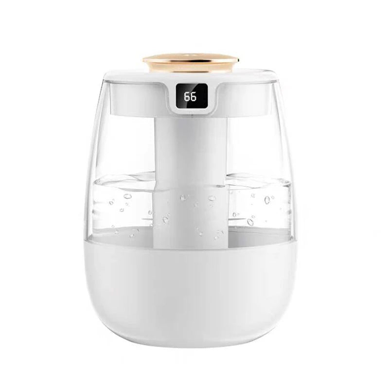 Air Humidifier Large Capacity Home Humidifier Professional Double Spray Port Mist Maker Mute Air Humidifier for Room with Light
