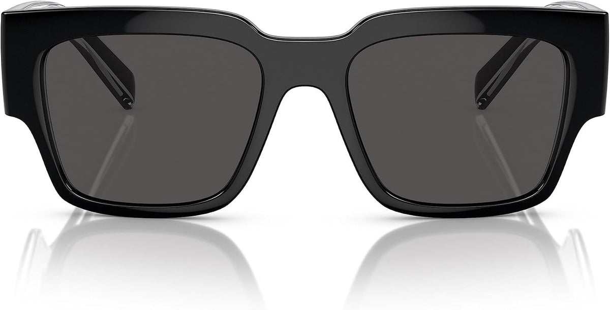 Dolce &amp; Gabbana DG6184-501/87 Sunglasses BLACK W/Dark GREY 52Mm