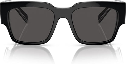 Dolce &amp; Gabbana DG6184-501/87 Sunglasses BLACK W/Dark GREY 52Mm