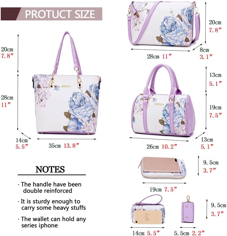 Designer Purses and Handbags for Women Satchel Shoulder Bag Tote Top Handle Bag