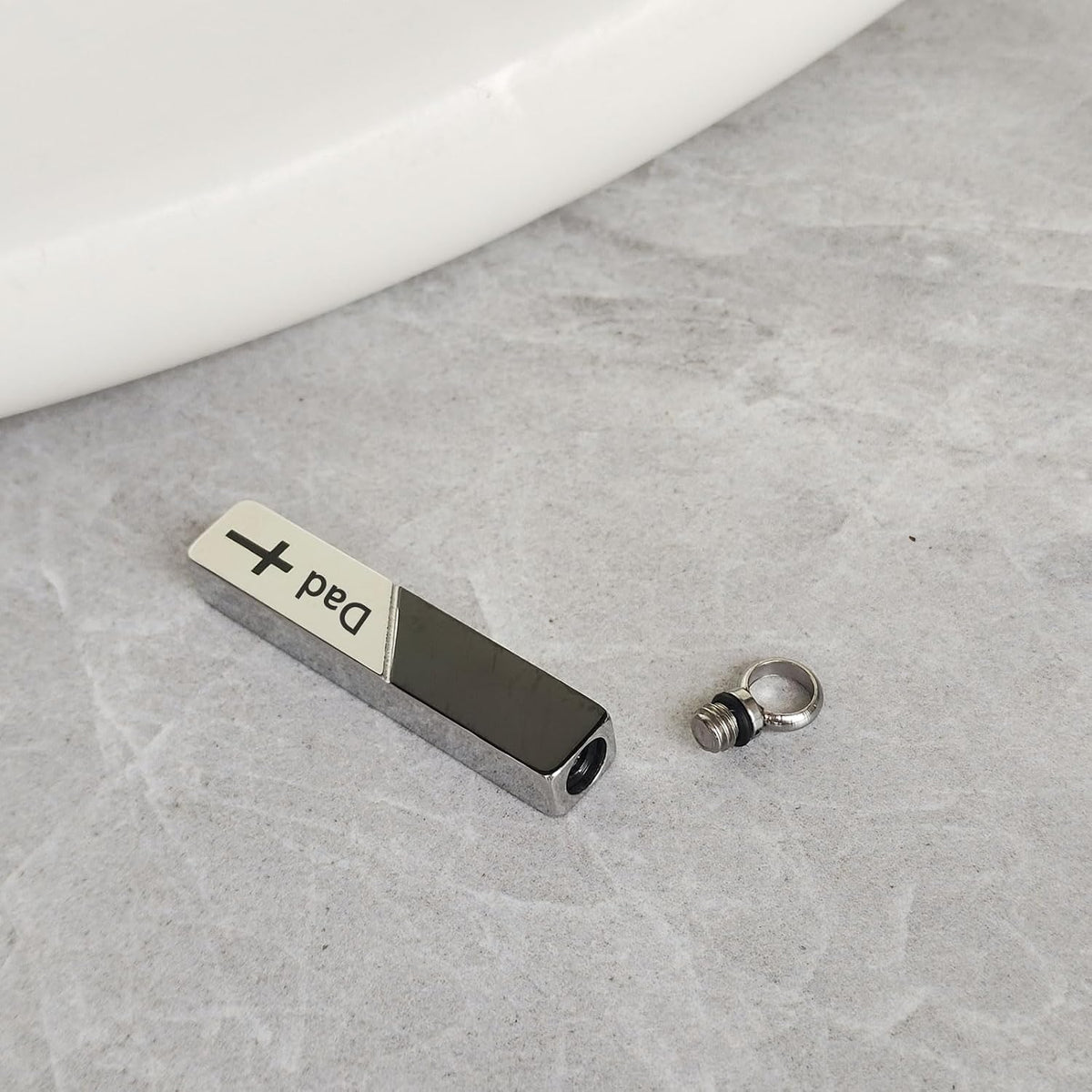 Bar Urn Necklaces for Ashes for Men Women Cremation Urn Jewelry Cross Cube Ash Necklace Memorial Keepsake Pendant Human Ashes Holder