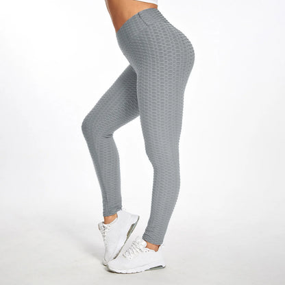 Womens High Waisted Leggings Seamless Workout Yoga Pants Butt Lift Fitness Tummy Control Jogger Sweatpants