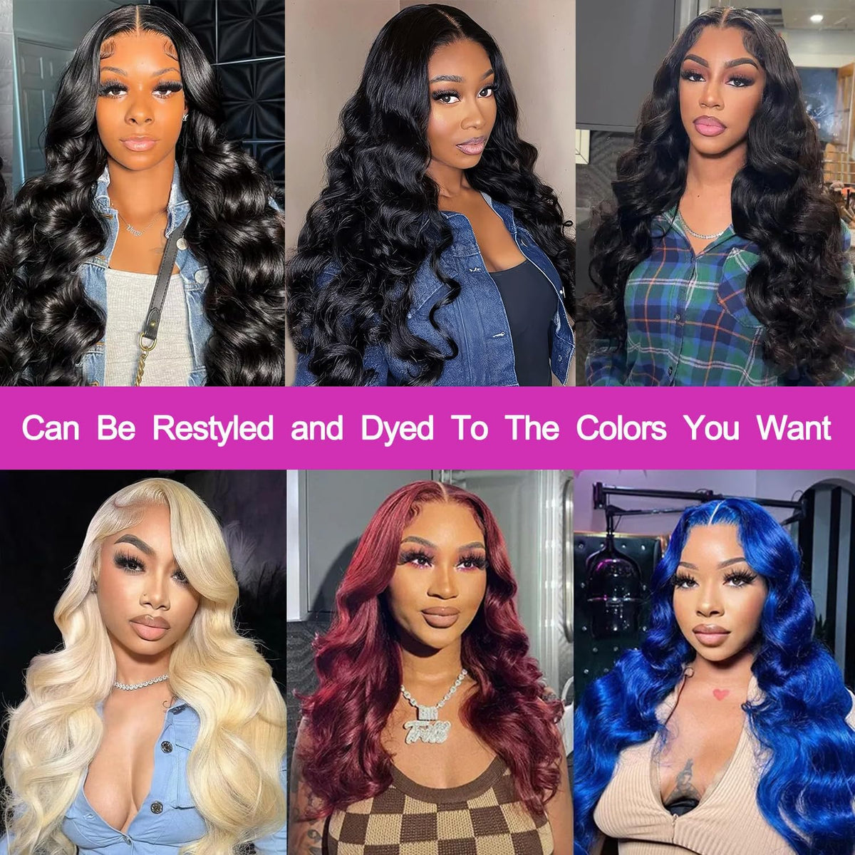 Body Wave Lace Front Wigs Human Hair 13X6 HD Lace Frontal Wigs Human Hair 200% Density Pre Plucked Glueless Wigs for Women Natural Color 20 Inch