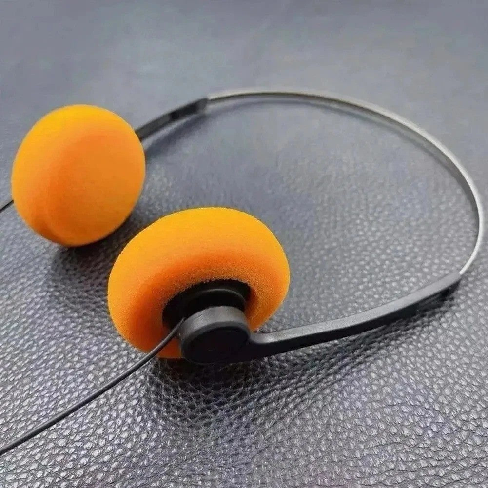 Retro Over-Ear Headphone Vintage Underwire Headphone for Walkman*