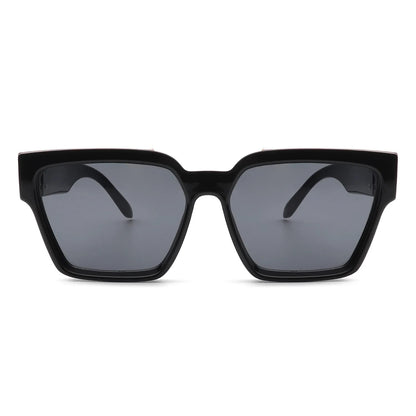 Gold Frame Large Size Sunglasses Men Women Shades Elegant Retro Classic Hip Hop