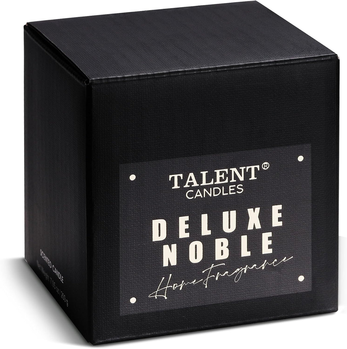 Deluxe Noble Scented Candles, Soy Candles for Home Scented, 7.05Oz, Aromatherapy Candles with Lid, Cafe &amp; Caramel Latte