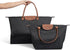 Tote Bags | 2-Pack | Travel | Work | Gym | Foldable | Water-Resistant | 2 Sizes | Lightweight Nylon | Fashionable