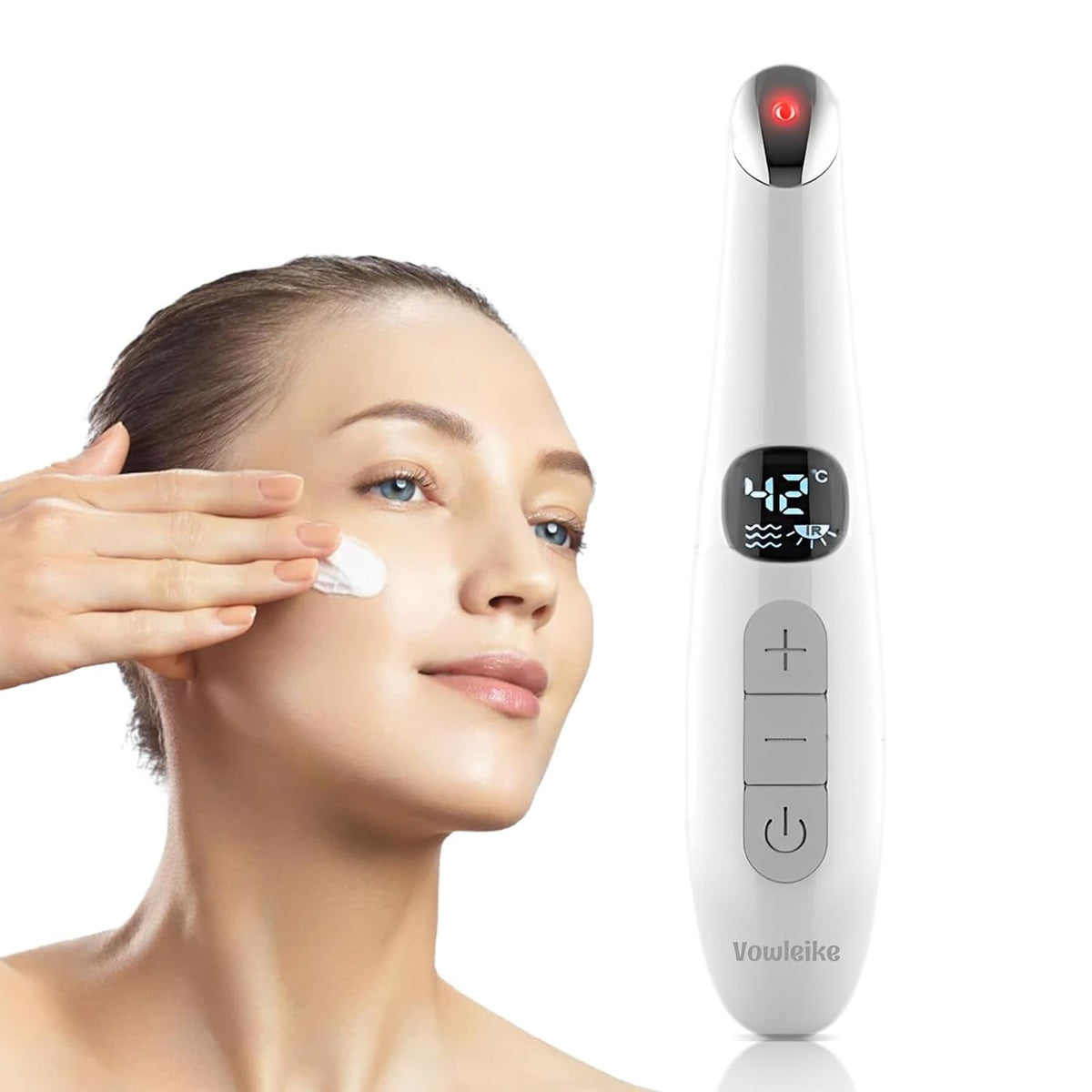 Heated Eye Wand, Pure White