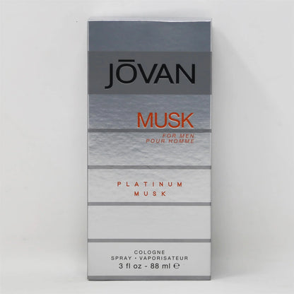 Musk for Men, Platinum Musk, Cologne Spray, 3 Oz