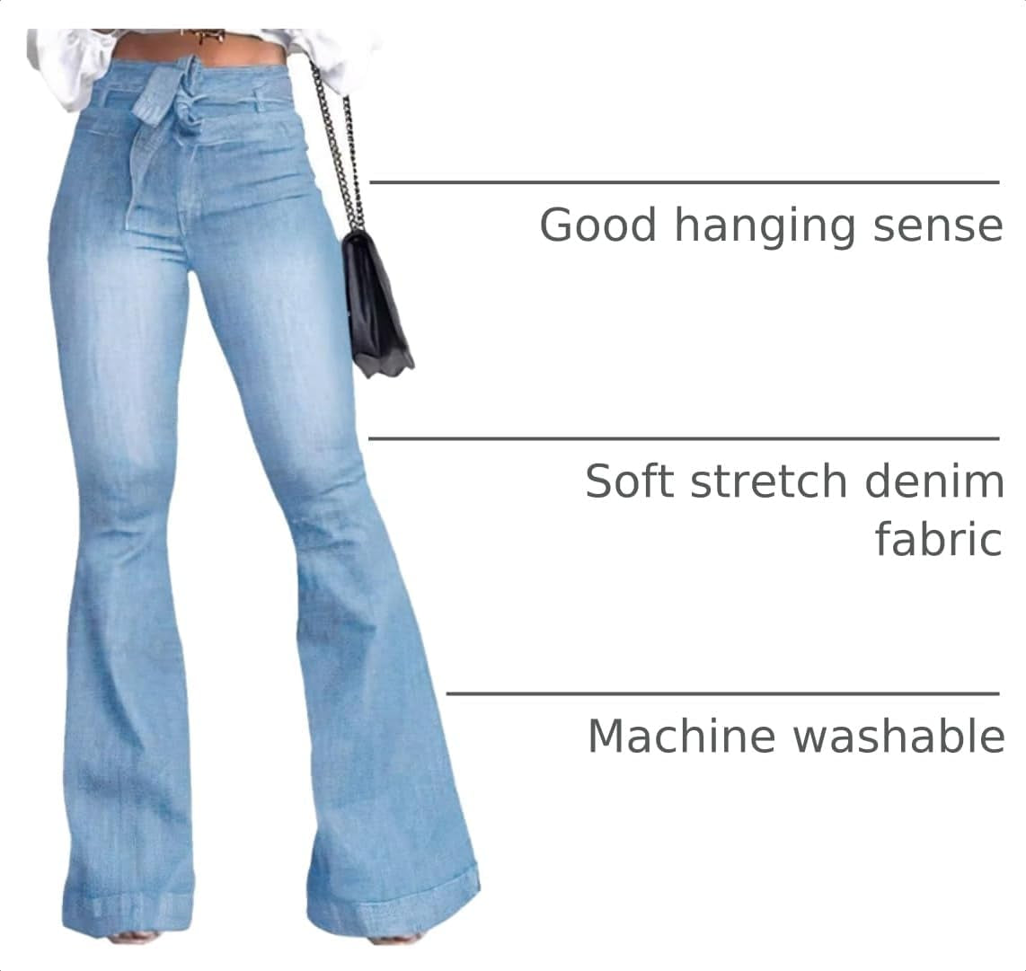 Bell Bottom Jeans for Women High Waisted Flare Jeans for Women Wide Leg Jean Pants
