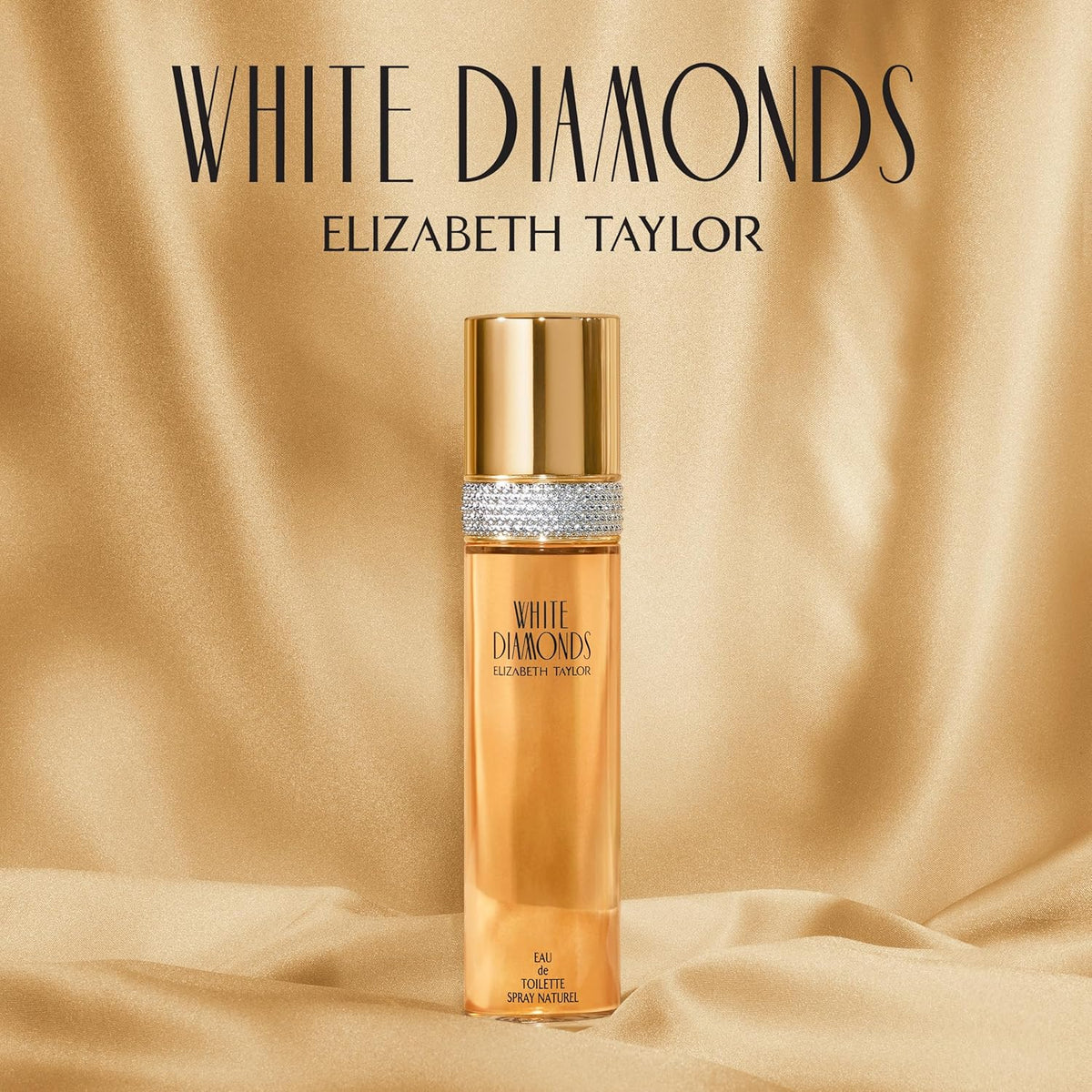 White Diamonds Eau De Toilette for Women, 3.3 Fl Oz