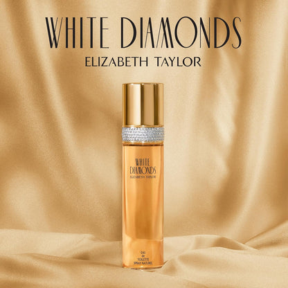 White Diamonds Eau De Toilette for Women, 3.3 Fl Oz