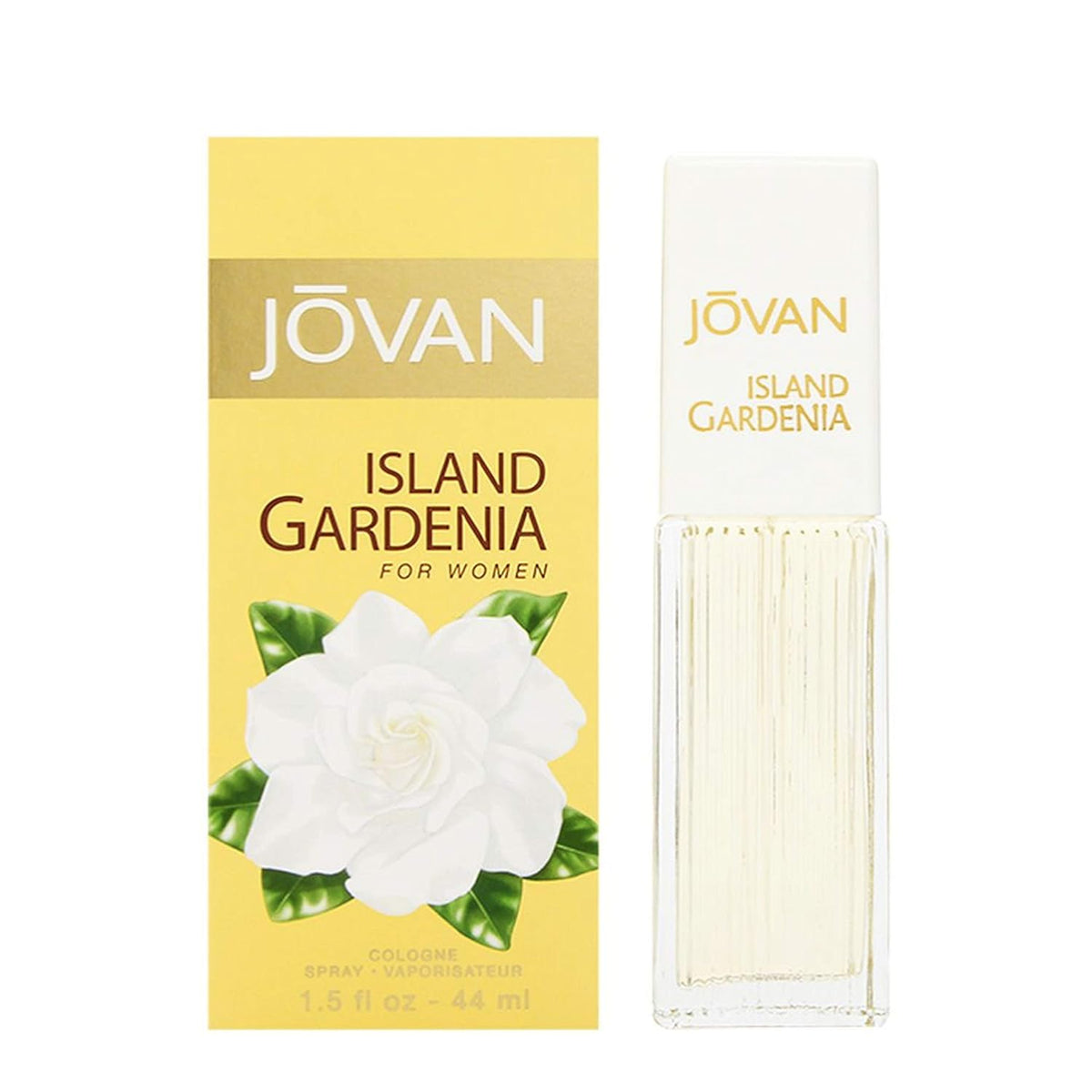 Island Gardenia Eau De Cologne Spray 1.5 Fl Oz (Pack of 1), Notes of Neroli, Gardenia, and Sandalwood, Women&